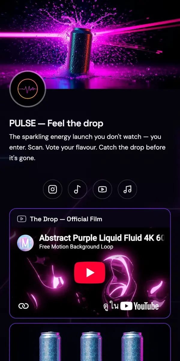 PULSE — a live Hublink page