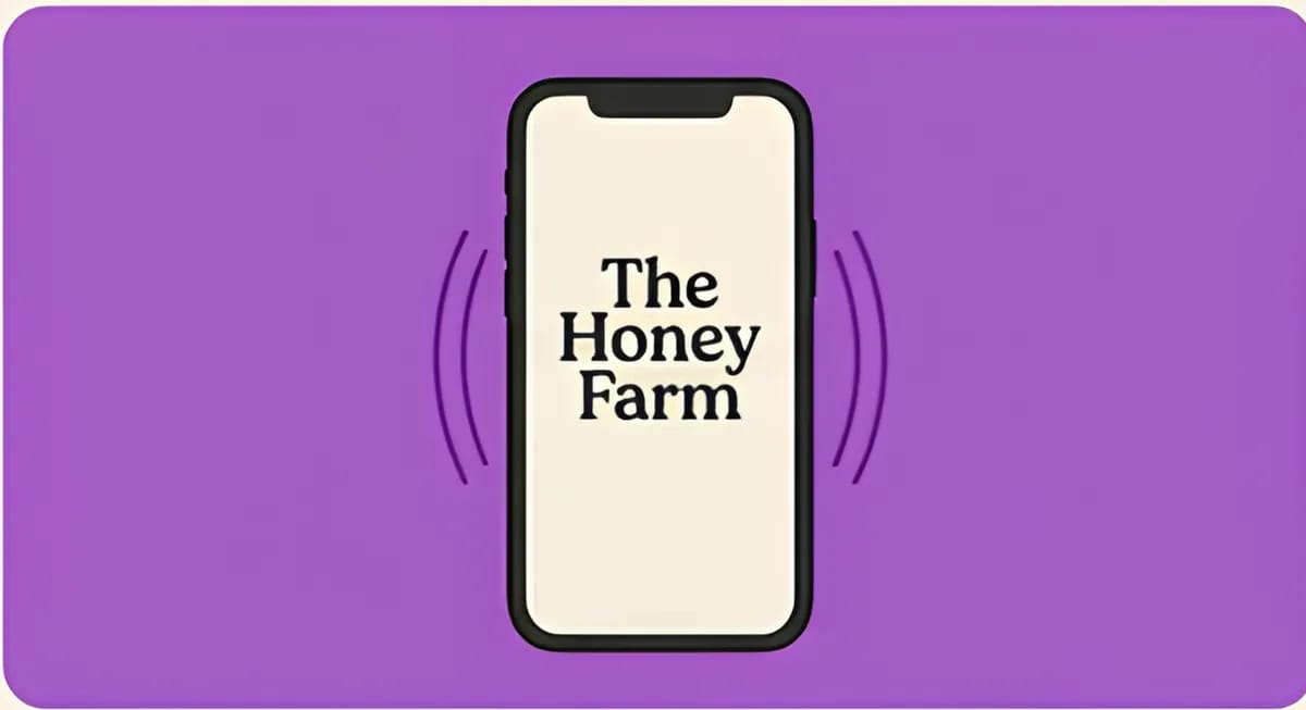 The page opening on the phone that scanned it