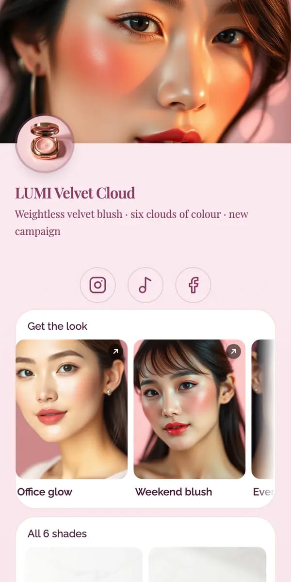 LUMI's live page